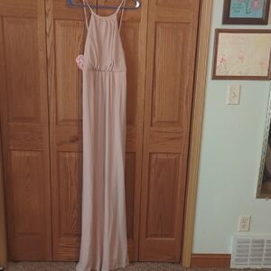 Show Me Your MuMu Taupe Maxi Dress